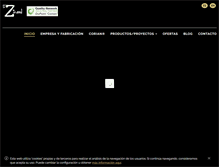 Tablet Screenshot of dzinzel.com